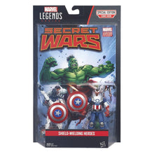 2-Pack Shield-Wielding Heroes - Legend Series - 6"